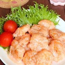 揚げずにさくプリ！デパ地下の味♡絶品海老マヨ