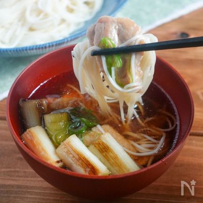 本格！鶏南蛮 そうめん