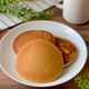 香ばしさ広がる♪ライ麦×米粉のヘルシーパンケーキ【冷凍OK】