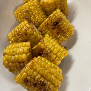 Mariの作ってみた!投稿(＼ペロッと完食♪／やみつきの焼きとうもろこし(屋台の味))