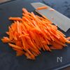 【お弁当】にんじんの明太しりしりの工程2