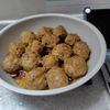 うこまめの作ってみた!投稿(かさ増し＆やわらか　豆腐入りミートボール)