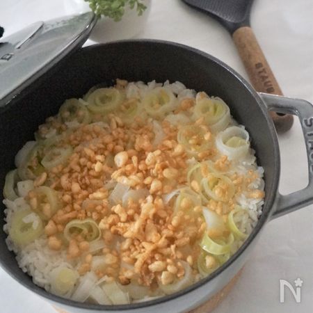 ねぎと天かすの炊き込みご飯 By Manngo 河野ひとみ レシピサイト Nadia ナディア プロの料理家のおいしいレシピ