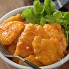 チキンのオーロラソース