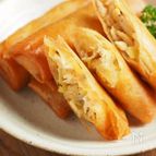 鶏むね肉のパリパリ春巻き