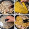 きのこのバタぽんワンパンパスタ│うま味凝縮！簡単和風パスタの工程3