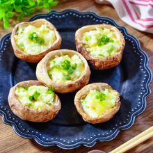 秋に！椎茸のねぎマヨぽんチーズ
