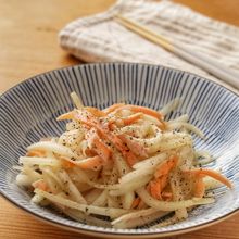 レンジで簡単｜大根の皮とハムの無限コンソメ蒸し