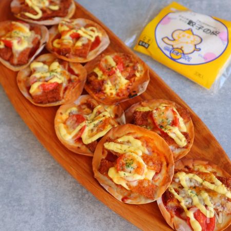 広島名物 がんすで餃子の皮ピザ By おおもと のりこ 大本紀子 レシピサイト Nadia ナディア プロの料理家のおいしいレシピ