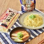 [鶏とねぎの和風カレーつけめん]ちょい足しでお店の味に♪