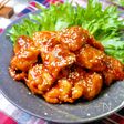 【甘辛ヤンニョムチキン】ごはんにもビールにも！