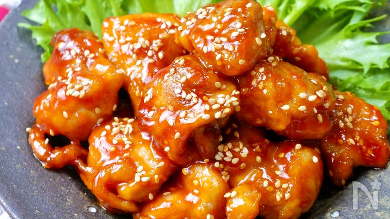 甘辛ヤンニョムチキン】ごはんにもビールにも！ | レシピサイトNadia