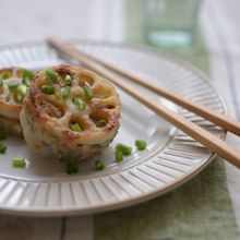 レンコンのはさみ焼き