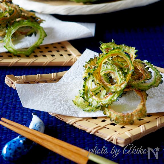 【簡単おつまみ】パリパリが美味しい☆ゴーヤチップス☆