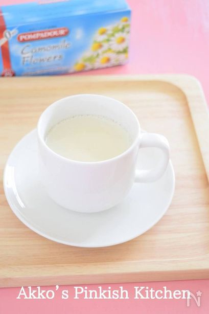 カモミールミルクティー リラックス効果のあるハーブドリンク By 豊田 亜紀子 レシピサイト Nadia ナディア プロの料理家のおいしいレシピ