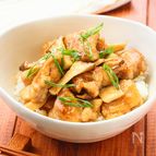 【エリンギ照り焼き丼】甘辛で食欲UP！