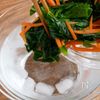 【ボウル抱えて完食！】ほうれん草とゆで卵のおかかサラダの工程2