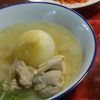 おほしさまぴかぴかの作ってみた!投稿(丸ごと新玉ねぎのチキンスープ。)