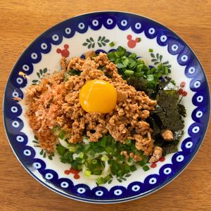 みわの作ってみた!投稿(バリ旨♡10分麺《台湾まぜそば風♡うどん》)