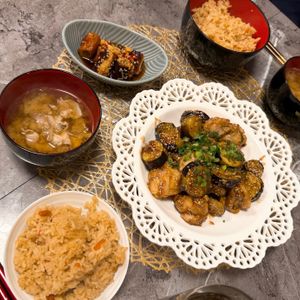 まーやんの作ってみた!投稿(ポン酢で簡単☆『鶏もも肉となすのごまポン照り焼き』)