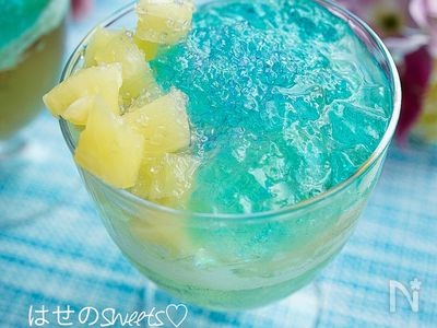 子供と一緒に♪『きらきら☆七夕ゼリー🎋⭐️』 | レシピサイトNadia