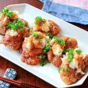 【鶏もも肉のおろしネギポンだれ】さっぱりジューシー♬︎♡