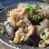 材料2つで!なすと豚こまの生姜炒めの工程3