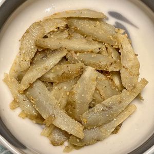 キャピタンの作ってみた!投稿(ごぼうのナムル【レンジで簡単♪】)