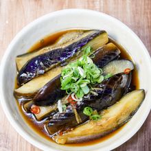 揚げないで作る「炒め茄子の煮びたし」