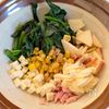 【りんごとほうれん草のマヨサラダ】給食アレンジレシピの工程2