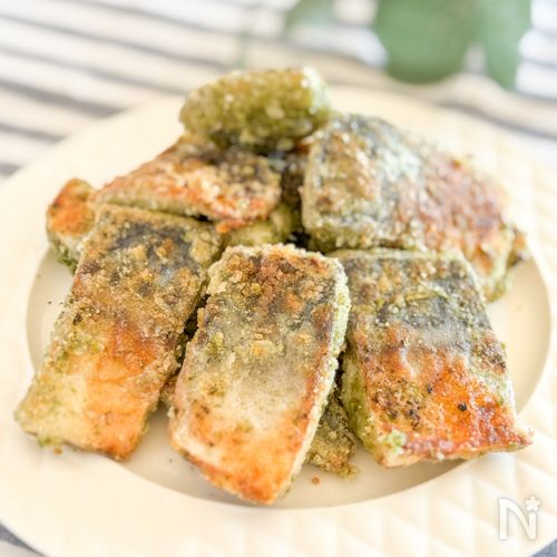 【子どもも大喜び！】カリカリのり塩サバ