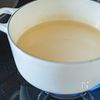 我が家の桃のコンポートの工程1