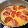【マヨでふわとろ】味付け一発!トマトと玉子の中華炒めの工程2