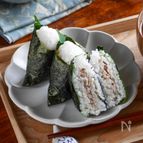 【補食やおやつに】サバ缶で簡単・サバマヨとおにぎり