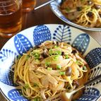 新玉ねぎとツナの和風スパゲッティ