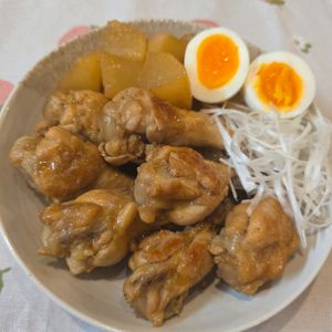 maiの作ってみた!投稿(【手羽元と大根のこってり煮】お肉ほろほろ♪とろける味染み大根)