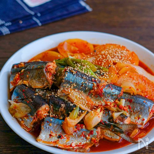 コンチチョリム(秋刀魚の韓国風煮)