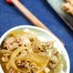 【めんつゆ・砂糖】簡単に作れる牛丼
