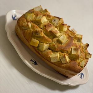 Yuki5の作ってみた!投稿(米粉でモチモチ！さつまいもケーキ/砂糖不使用,バター不使用)