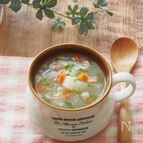 コンソメ不要＆時短。根菜とベーコンのぽかぽかスープ