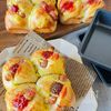 １００均の型で！ウインナーマヨちぎりパン