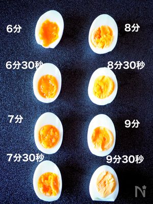 失敗なしのゆで卵 いつも同じお好みの固さに仕上がるゆで卵 By 道添明子 あーぴん レシピサイト Nadia ナディア プロの料理家のおいしいレシピ