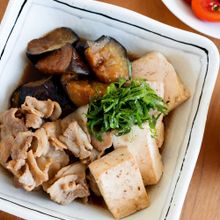 『甘辛なす肉豆腐』なすがとろん♡簡単和食でご飯がススム！