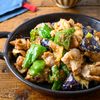 【おいしさ悶絶級！】豚こま肉とピーマン茄子の濃厚ごま味噌炒め