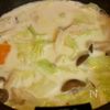 具たっぷり♪鮭の味噌ミルクスープの工程4