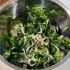 ほうれん草ともやしのわさびおかか和え【腸活・作りおき】の工程1