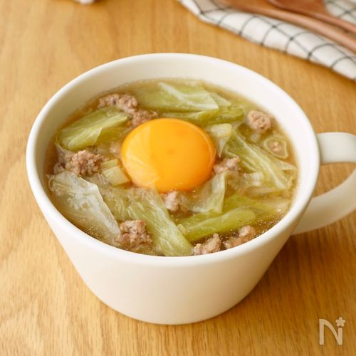 【豚キャベあんかけスープ】トロッとしたスープがたまらない♪