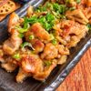 ガツンと旨い◎【豚こま舞茸のにんにく醤油炒め】