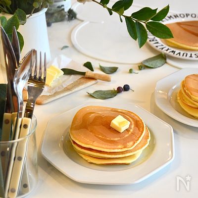 止まらない。ふわ!もちっとパンケーキ