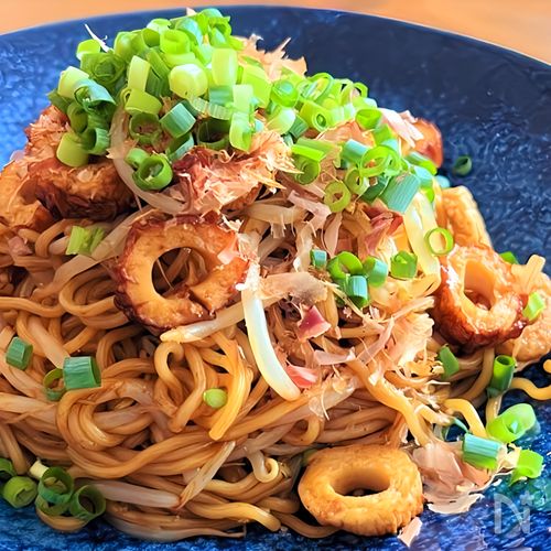 簡単でボリューム満点！焼かない焼きそば【火を使わない】